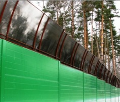 Поликарбонат, шумозащитные экраны из поликарбоната