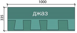 Схема нарезки Шинглас Джаз