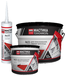 Мастика для гибкой черепицы Фиксер №23